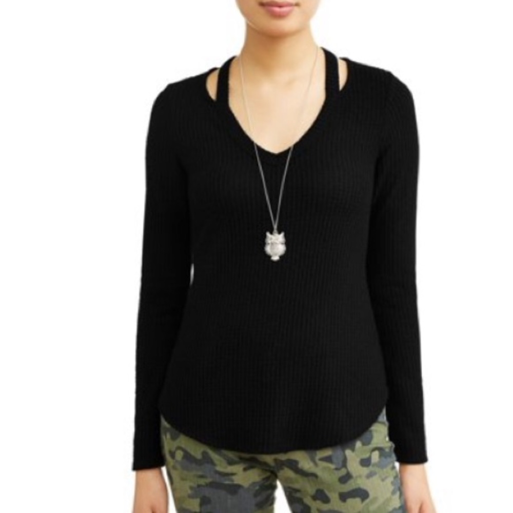 Caged Knit Top Size 3X